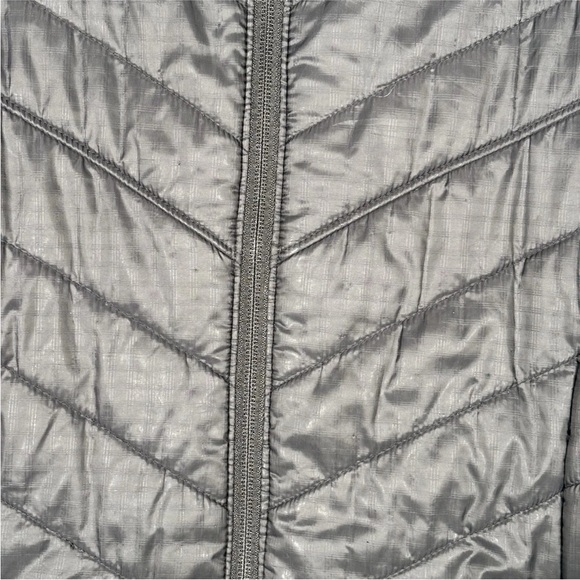 Columbia Jacket Women Small Black Powder Lite Insulated Lightweight Omni Heat - Picture 2 of 14